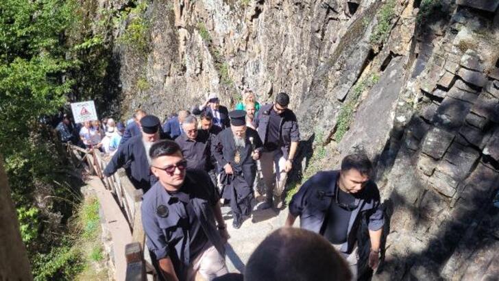 Patrik Bartholomeos Sümela'daki ayine katıldı